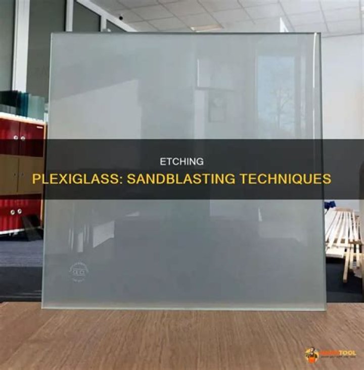 Can I etch plexiglass?