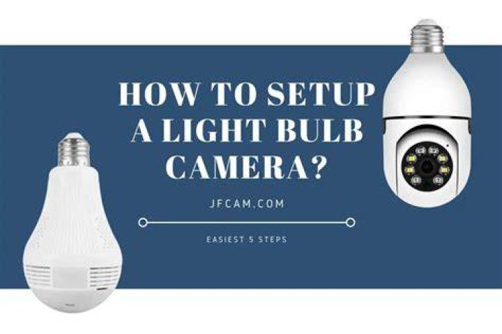Can you put a camera in a light bulb?