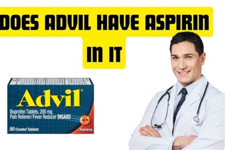 Does Advil have aspirin in it?
