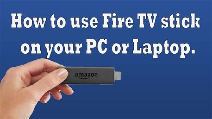 Does Amazon fire stick work laptop?
