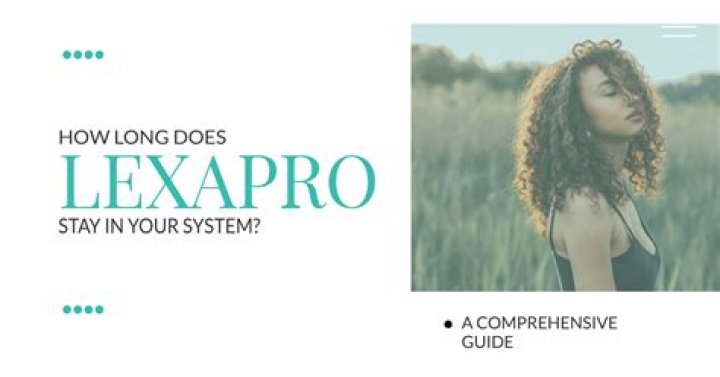 Does Lexapro make you thirsty?
