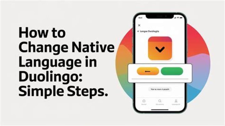 How do I change my default language in duolingo?