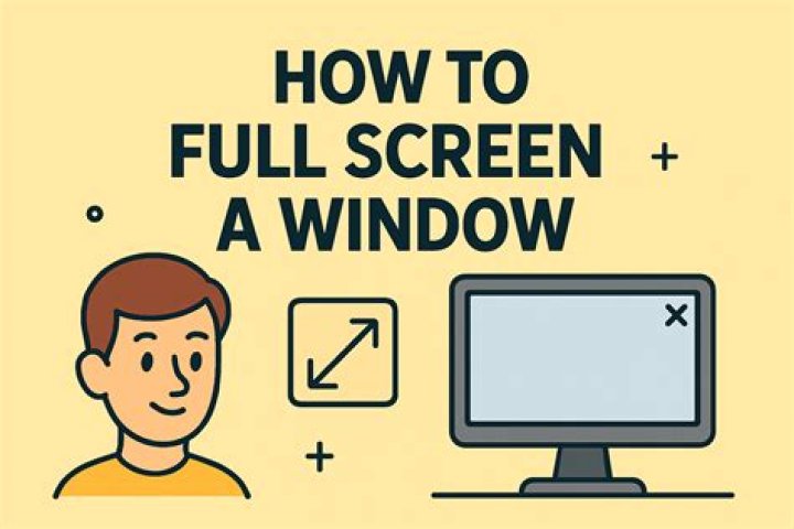 How do I make a game full screen on PC?