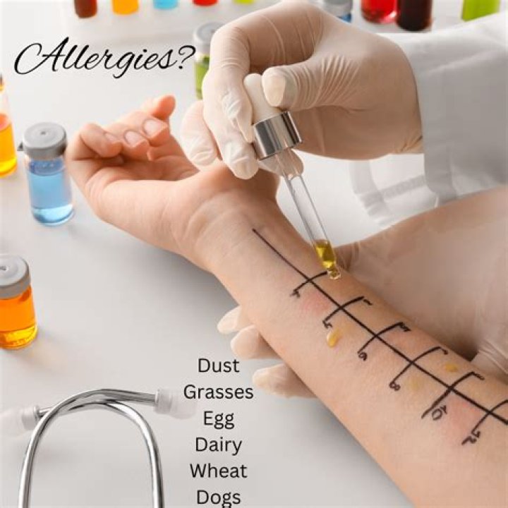 How do they do an allergy scratch test?
