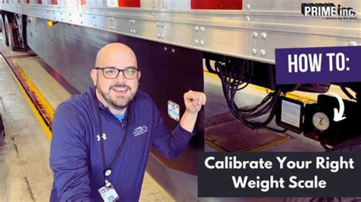 How do you calibrate Taylor lithium scale?
