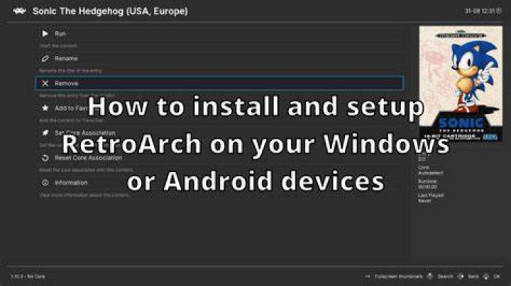 How do you get games on Retroarch?