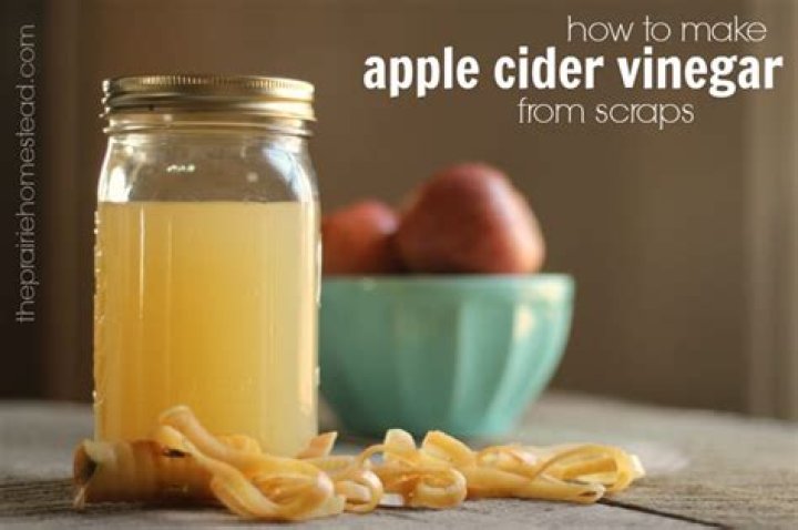 How do you make cider vinegar from apple cider?