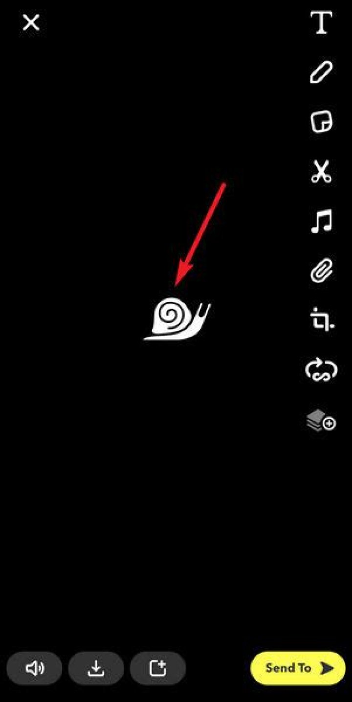 How do you put something in slow motion on Snapchat?