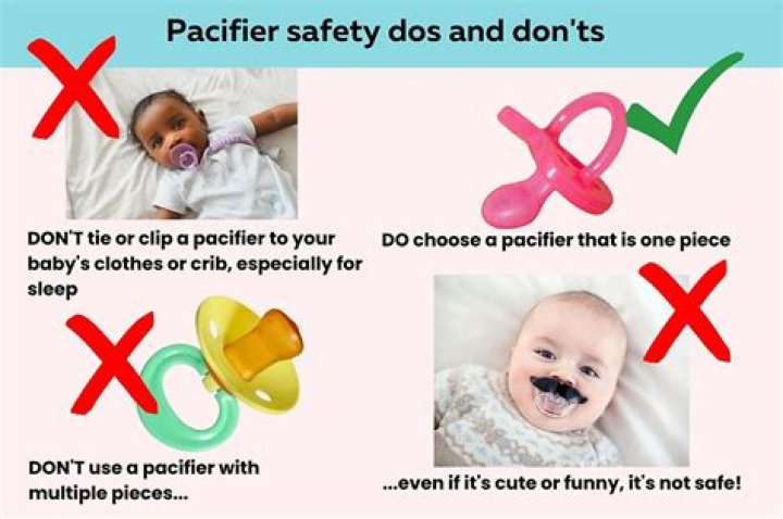 How does a pacifier prevent SIDS?