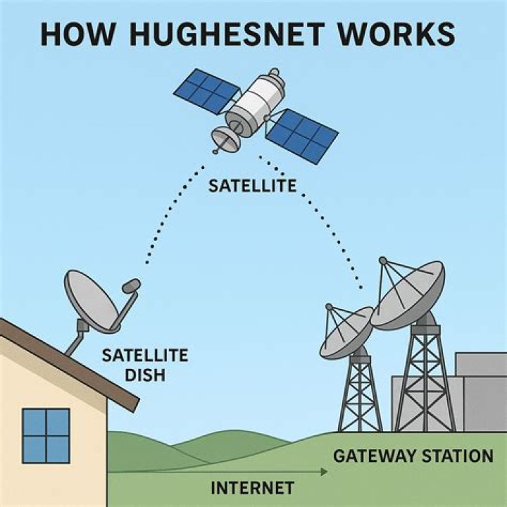 How does HughesNet work?