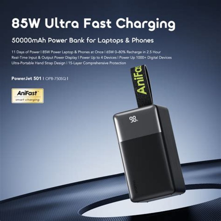 How many charges will 50000mah?