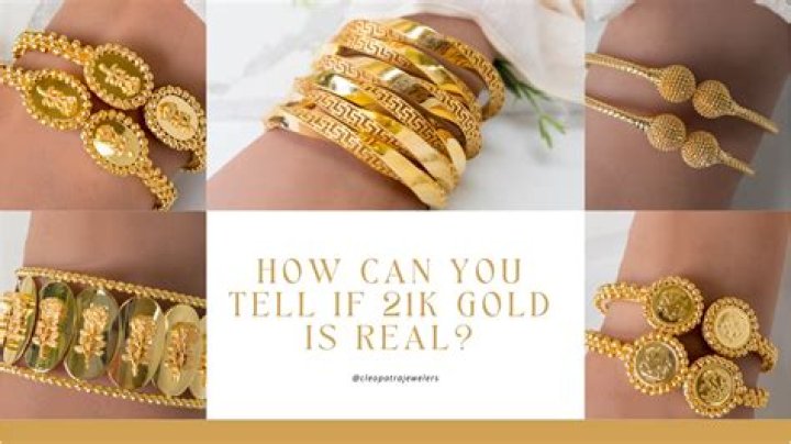 Is 21k real gold?