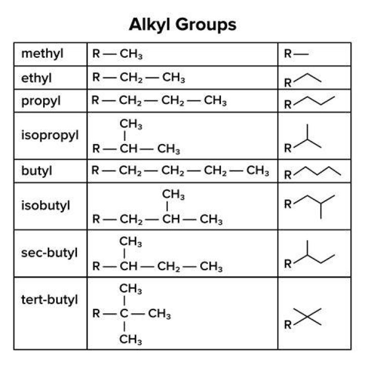 Is alkene an alkyl group?