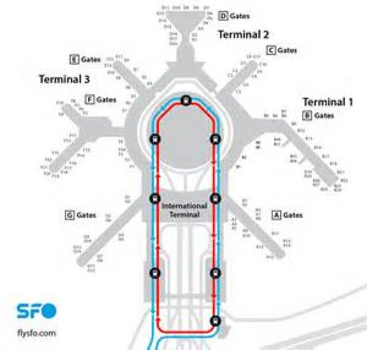 Is SFO Terminal 2 and 3 connected?