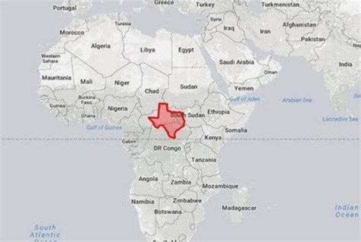 Is Texas bigger than Kenya?