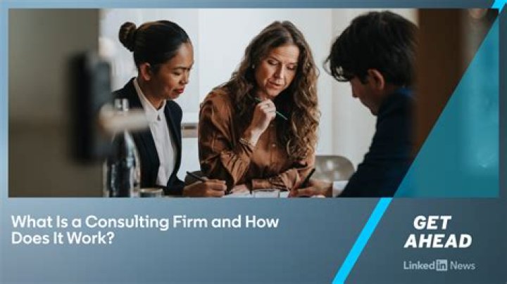 What a consulting company does?