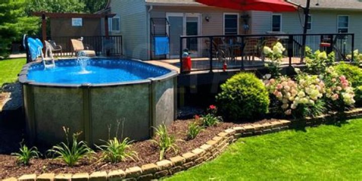 What do you put around pool equipment?