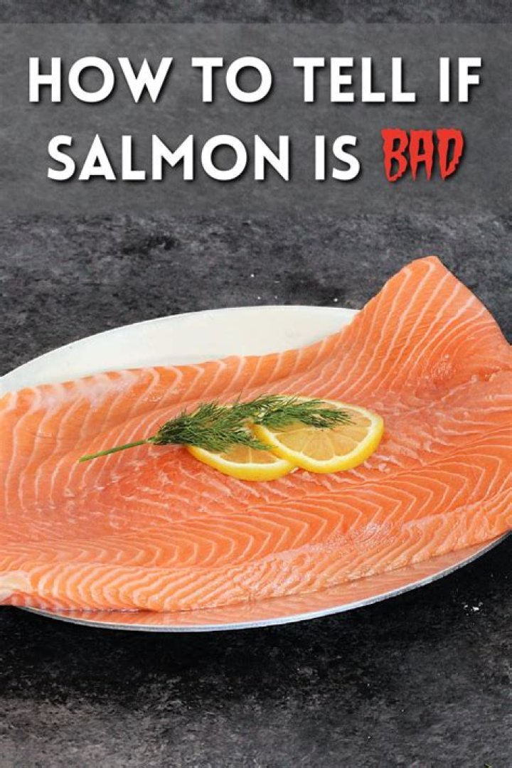 What does salmon look like when it's done?