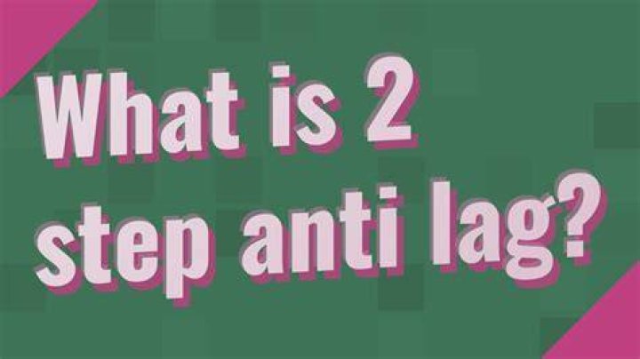 What is 2 step anti lag?