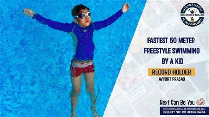 What is a fast 50 freestyle time?