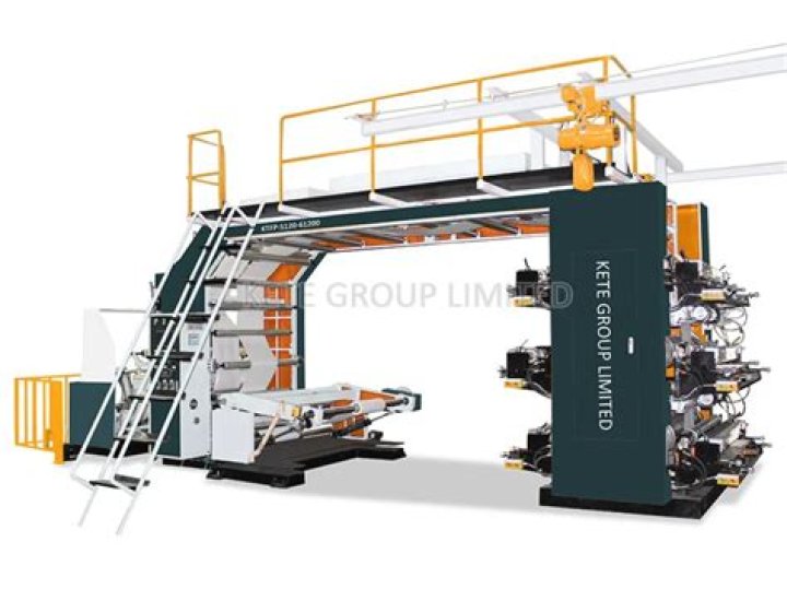 What is a flexographic printing machine?