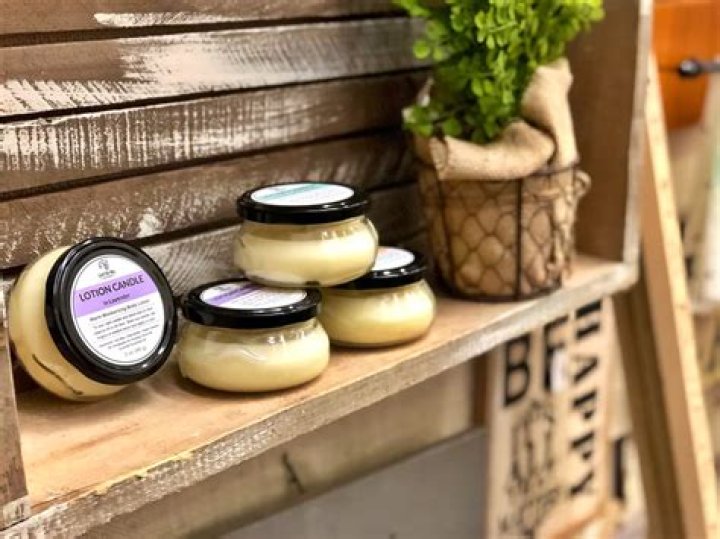 What is a lotion candle?