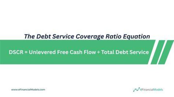 What is acceptable debt service coverage ratio?