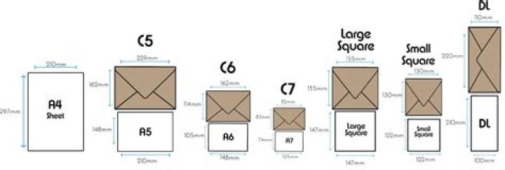 What is the biggest size envelope?