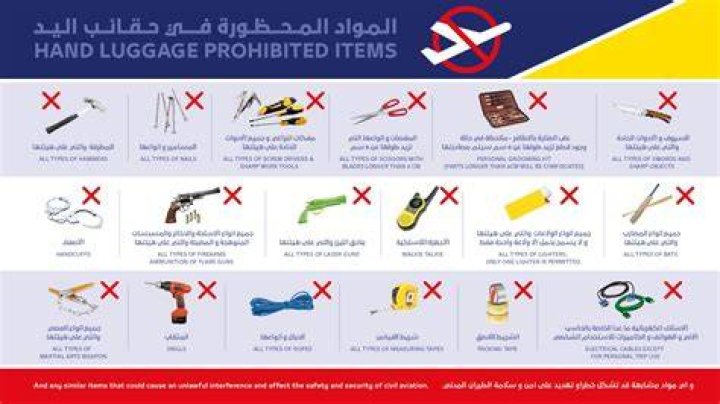What things are banned in UAE?
