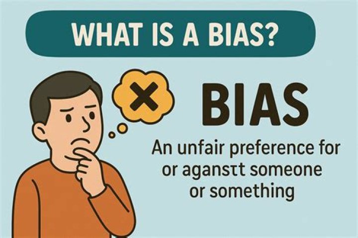 Whats does bias mean?