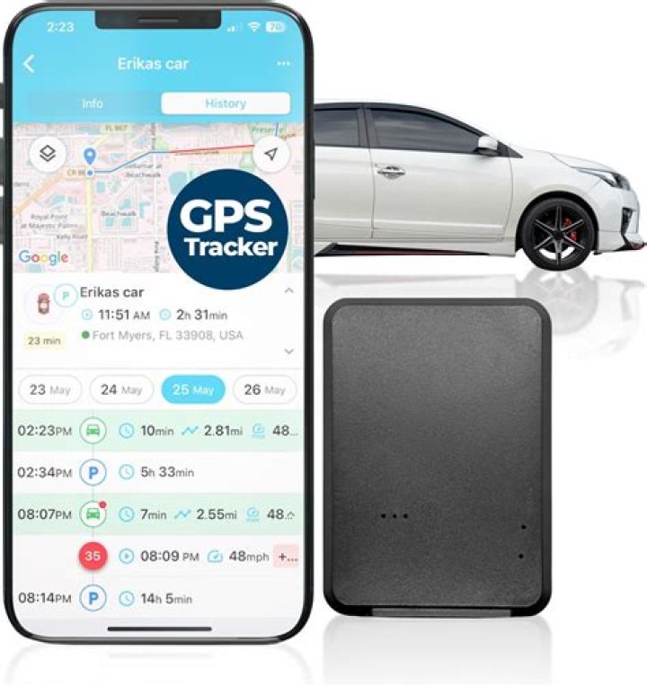 Where do you put a GPS tracker on a car?