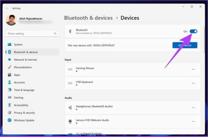 Where is Bluetooth in PC?